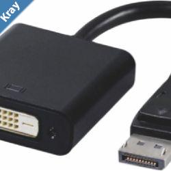 Astrotek DisplayPort DP to DVI Adapter Converter Male to Female Active Connector Cable 15cm  20 pins to 241 pins EYEfinity 6xDisplays CBAGCACTDP