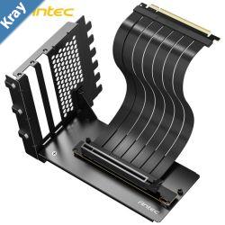 Antec ATRCVBBK200PCIE5 RTX50 PCIE 5.0 Riser Cable Vertical Bracket Kit  Black 200mm 64GBs 32GTs supports RTX 5090RX 9070 XT 1Y warranty
