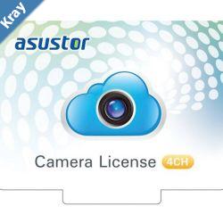 LS Asustor NVR 4 Channel Camera Licenses for Surveillance Center Digital Version