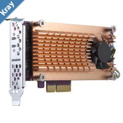 QNAP DUAL M.2 221102280 SATA SSD EXPANSION CARD PCIE GEN2 X2