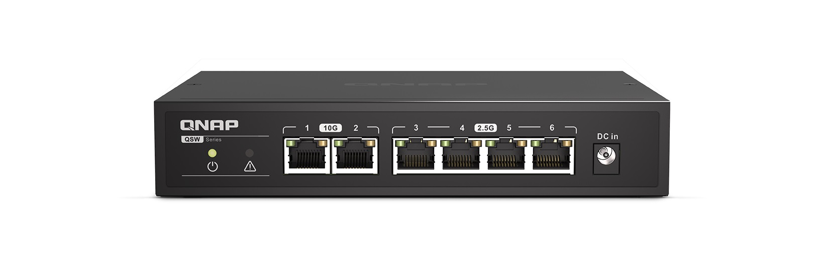 QNAP QSW21042T A plug  play switch featuring 10GbE and 2.5GbE connectivity suited for SOHO and professionals Warranty 2 Years