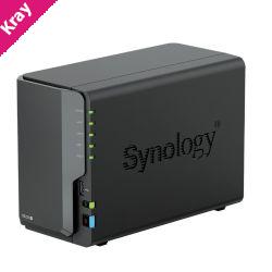 Synology DiskStation DS225+ 2-Bay 3.5' Diskless, Intel Celeron CPU, 2GB RAM, 1x 2.5GbE, 1x 1GbE, 2x USB 3.2