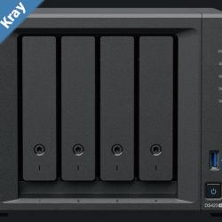 Synology DS423 4Bay 3.5 Diskless Intel Celeron 4core 2xGbE NAS SMB  2GB RAM   3 Year Warranty