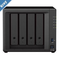 Synology DiskStation DS923 4Bay AMD Dual Core CPU 4GB RAM 2xGbE NAS 2 x USB3.2 1 x eSATA 3Y WTY DS920 Replacement