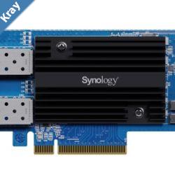 Synology E25G30F2 Dualport 25GbE SFP28 addin card for Synology systems  PCIe 3.0 x8  5year warranty