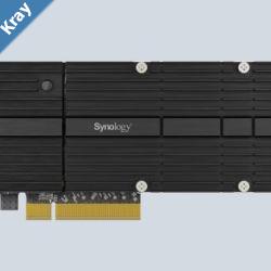 Synology M2D20 Accelerate random IO performance with the dual M.2 228022110 NVMe SSD slots