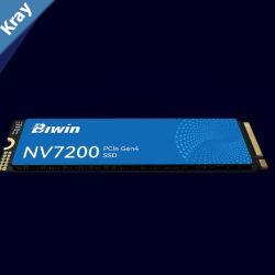 BIWIN NV72002TB PCIe4.0 M.2 2280 up to up to 7200MBs  6200MBs  Case packInerOut 30120