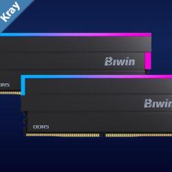 BIWIN DDR5 Memory DW100 DDR5 RGB Memory 6000mhz 32GB 16GB2 CL30383876 1.35V BLACK B5DW100326030ER2GCB001 BIWIN DDR5 Memory DW100 DDR5 RGB Memory 6000mhz 32GB 16GB2 CL30383876 1.35V BLACK B5DW100326030ER2GCB001