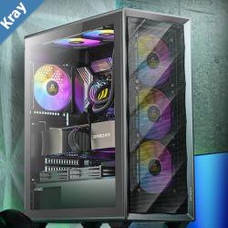 Antec AX85 ARGB ATXmATX 4x ARGB 360mm Radiator Front GPU 340mm.  MidTower Gaming Case