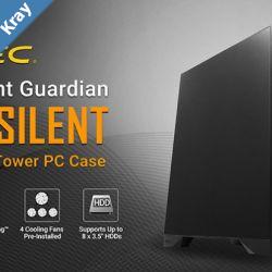 Antec P101 Silent ATX EATX Case 1x 5.25Ext 8x 3.5 HDD  2x 2.5 SSD  VGA up to 450mm CPU Height 180mm. PSU 290mm. Two Years Warranty