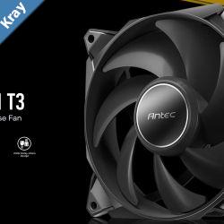 Antec Storm 120mm T3 PWM FDB 3 Pack. High Airflow 80.47 CFM Air Pressure 2.7 Noise Level 36.99. Woven Cable PMW Daisy Chain case fan 3 Yrs Warranty