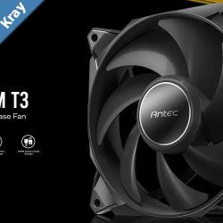 Antec Storm 140mm T3 PWM FDB 3 pack High Airflow 112 CFM Air Pressure 2.7 Noise Level 33.69 Woven Cable PMW Daisy Chain design Fan 3 Yrs Warranty