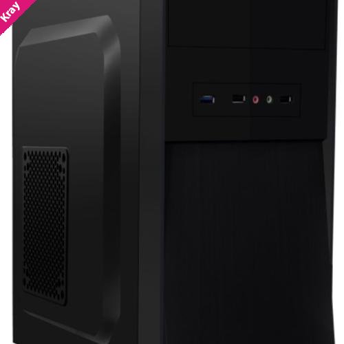 Aywun 301 Business & Office mATX with 500w PSU. 1x 5.25', 24PIN ATX, 8PIN EPS, 1x USB3, 2x USB 2.0,  Front HD Audio. 2 Yrs Warranty. (LS)