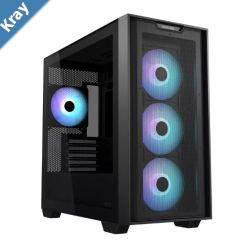 ASUS A21 PLUS MicroATX Black Case Mesh Front Panel Support 360mm Radiators Graphics Card up to 380mm CPU air cooler up to 165mm BTF