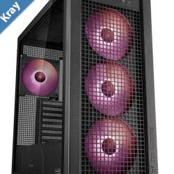ASUS GT302 TUF GAMING ARGB Black ATX Mid Tower Case Tempered Glass Compact Case Mesh PanelBTF