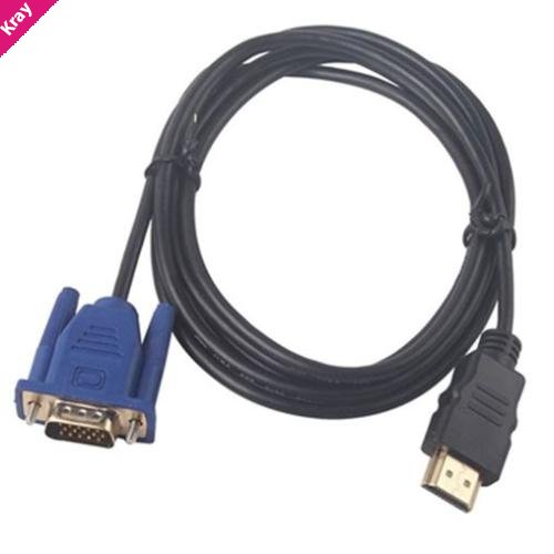 OEM HDMI Male To VGA Male 1.8M. Lifetime Warranty