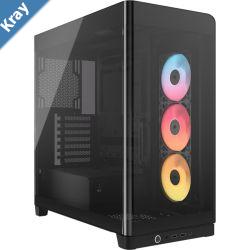 Corsair FRAME 4500X RSR ARGB Panoramic Glass MidTower PC Case  Black 478x499x246mm EATX 460mm GPU 185mm CPU USBC ARGB 360mm rad 11.58kg Corsair FRAME 4500X RSR ARGB Panoramic Glass MidTower PC Case  Black 478x499x246mm EATX 460mm GPU 185mm CPU USBC ARGB 360mm rad 11.58kg