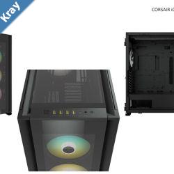 Corsair Obsidian 7000x RGB TG Tower Case MiniITX MATX ATX EATX 3x 140 RGB PWM FanUSB 3.1 Type C 10x 2.5 6x 3.5 HDD. Black