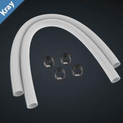 CORSAIR Sleeving Kit for AIO CPU Coolers  400mm  White TWOYEAR WARRANTY