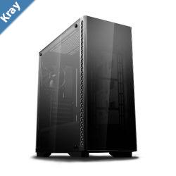 DeepCool MATREXX 50 Minimalistic MidTower Case Supports EATX MB Fullsized Tempered Glass