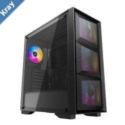 DeepCool MATREXX 50 MESH 4FS MidTower ATX Case supports MiniITX  MicroATX  ATX  EATX 7x Expansion Slots 2x USB 2.0 1x USB 3.0 1x AudioMic