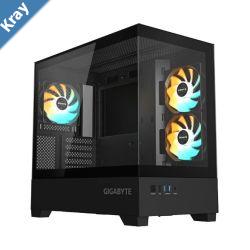 Gigabyte C201 PANORAMIC Mid Tower miniITXmATX Black H431x W242x D430 mm 5 Slots USB 3.0 x2 H502 W313 D525 mm Gigabyte C201 PANORAMIC Mid Tower miniITXmATX Black H431x W242x D430 mm 5 Slots USB 3.0 x2 H502 W313 D525 mm