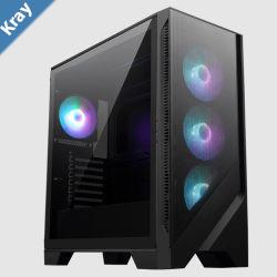 MSI MAG FORGE 321R AIRFLOW Micro ATX Case 2x USB 3.2 1x Micin  Audioout 1x LED 1x 2.5 2x 2.53.5 Micro ATX  Mini ITX