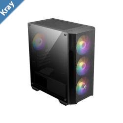 MSI MAG MAG FORGE M100A MATX Case 1x USB 3.2 2x USB 2.0 1x Micin  Audioout 2x 2.5 1x 2.5  3.5 1x 3.5  MATX  MicroATX  MiniITX