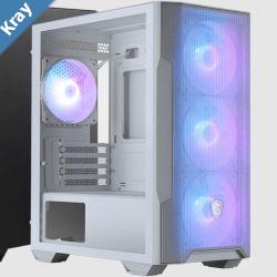 MSI MAG PANO 110R PZ  WHITE Micro ATX Case 2 x USB 5Gbps  1x USB C 20Gbps 1 x AudioOut  Mic 3x 2.5 2x 3.5 Micro ATX  Mini ITXNEW