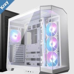 MSI MAG PANO 100R PZ WHITE Micro ATX Case 2 x USB 5Gbps  1x USB C 20Gbps 1 x AudioOut  Mic 3x 2.5 2x 3.5 Micro ATX  Mini ITXNEW