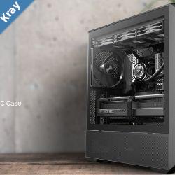 OKINOS Air Cross ATX USB3.0 x 2 TypeC 3 2 Gen 2 10Gbps x 1 4mm Tempered Glass Side Panel Mid Tower Case