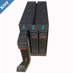 TGC Chassis Accessory SATA Hot Swap Drive Way 2x 5.25 Drive Bay to 3x 3.5 Hot Swap Bays.Suits Non Hot Swap Chassis  NEW