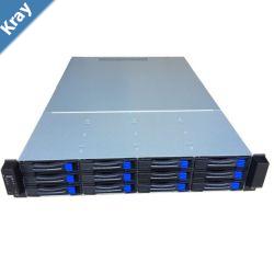 TGC Rack Mountable Server Chassis 2U 680mm 12 x 3.5 HotSwap Bays up to EATX Motherboard 7x LP PCIe 2U PSU Required