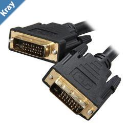 8Ware DVID DualLink Cable 2m  Male to Male 25pin 28 AWG for PS4 PS3 Xbox 360 Monitor PC Computer Projector DVD