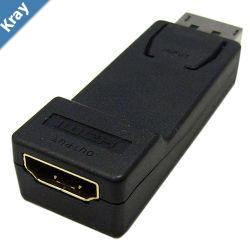 8Ware Display Port DP to HDMI Male to Female Adapter