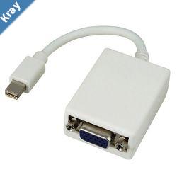 8Ware Mini DisplayPort DP 20pin to VGA 15pin 20cm Male to Female Adapter Cable