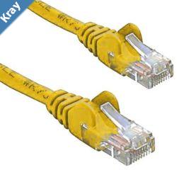 8ware CAT5e Cable 25cm  0.25m  Yellow Color Premium RJ45 Ethernet Network LAN UTP Patch Cord 26AWG CU Jacket