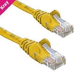 8ware CAT5e Cable 25cm / 0.25m - Yellow Color Premium RJ45 Ethernet Network LAN UTP Patch Cord 26AWG CU Jacket