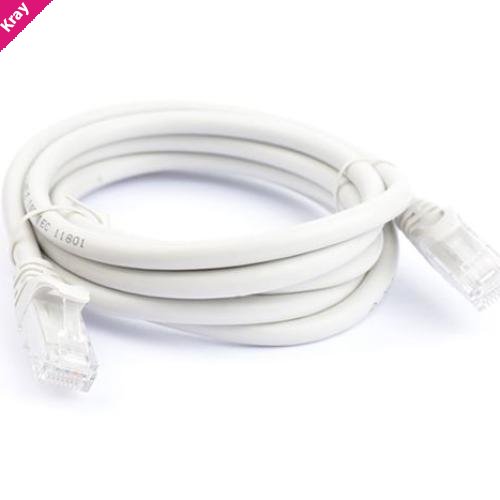 8Ware CAT6 Cable 2m - Grey Premium RJ45 Ethernet Network LAN UTP Patch Cord 26AWG CU Jacket