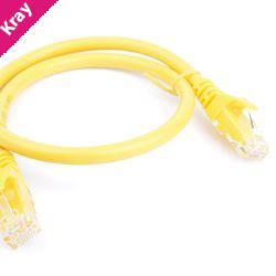 8Ware CAT6A Cable 0.25m (25cm) - Yellow Color RJ45 Ethernet Network LAN UTP Patch Cord Snagless