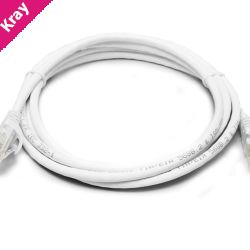8Ware CAT6A Cable 0.5m (50cm) - White Color RJ45 Ethernet Network LAN UTP Patch Cord Snagless