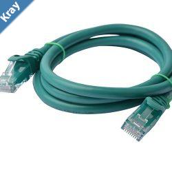 8Ware CAT6A Cable 1m  Green Color RJ45 Ethernet Network LAN UTP Patch Cord Snagless