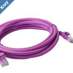 8Ware CAT6A Cable 3m  Purple Color RJ45 Ethernet Network LAN UTP Patch Cord Snagless