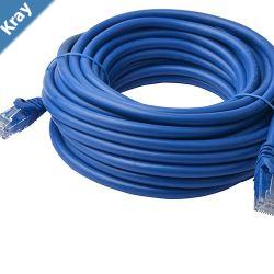 8Ware CAT6A Cable 40m  Blue Color RJ45 Ethernet Network LAN UTP Patch Cord Snagless