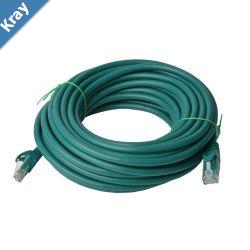8Ware CAT6A Cable 50m  Green Color RJ45 Ethernet Network LAN UTP Patch Cord Snagless