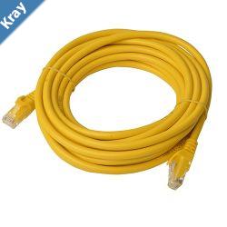 8Ware CAT6A Cable 5m  Yellow Color RJ45 Ethernet Network LAN UTP Patch Cord Snagless