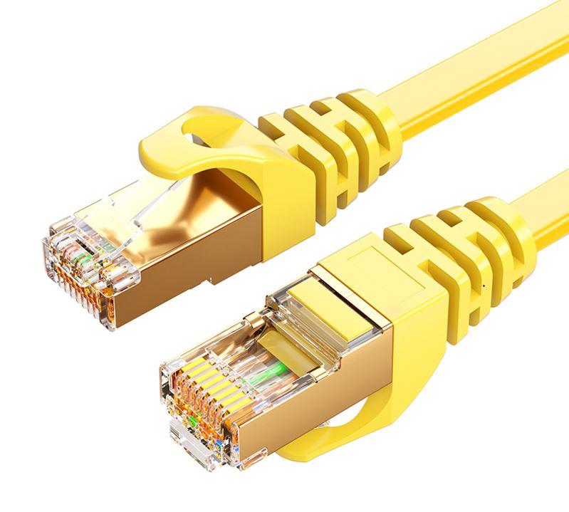 8Ware CAT7 Cable 10m  Yellow Color RJ45 Ethernet Network LAN UTP Patch Cord Snagless