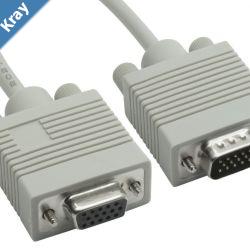 8Ware VGA Monitor Extension Cable 2m HD15 pin Male to Female