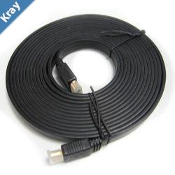 8Ware High Speed HDMI Flat Cable 5m Male to Male