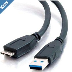 8Ware 1m USB 3.0 Type A to MicroUSB Type B Male to Male for Charging or Data Sync Mobile Devices Phone Tablet PDA GPS